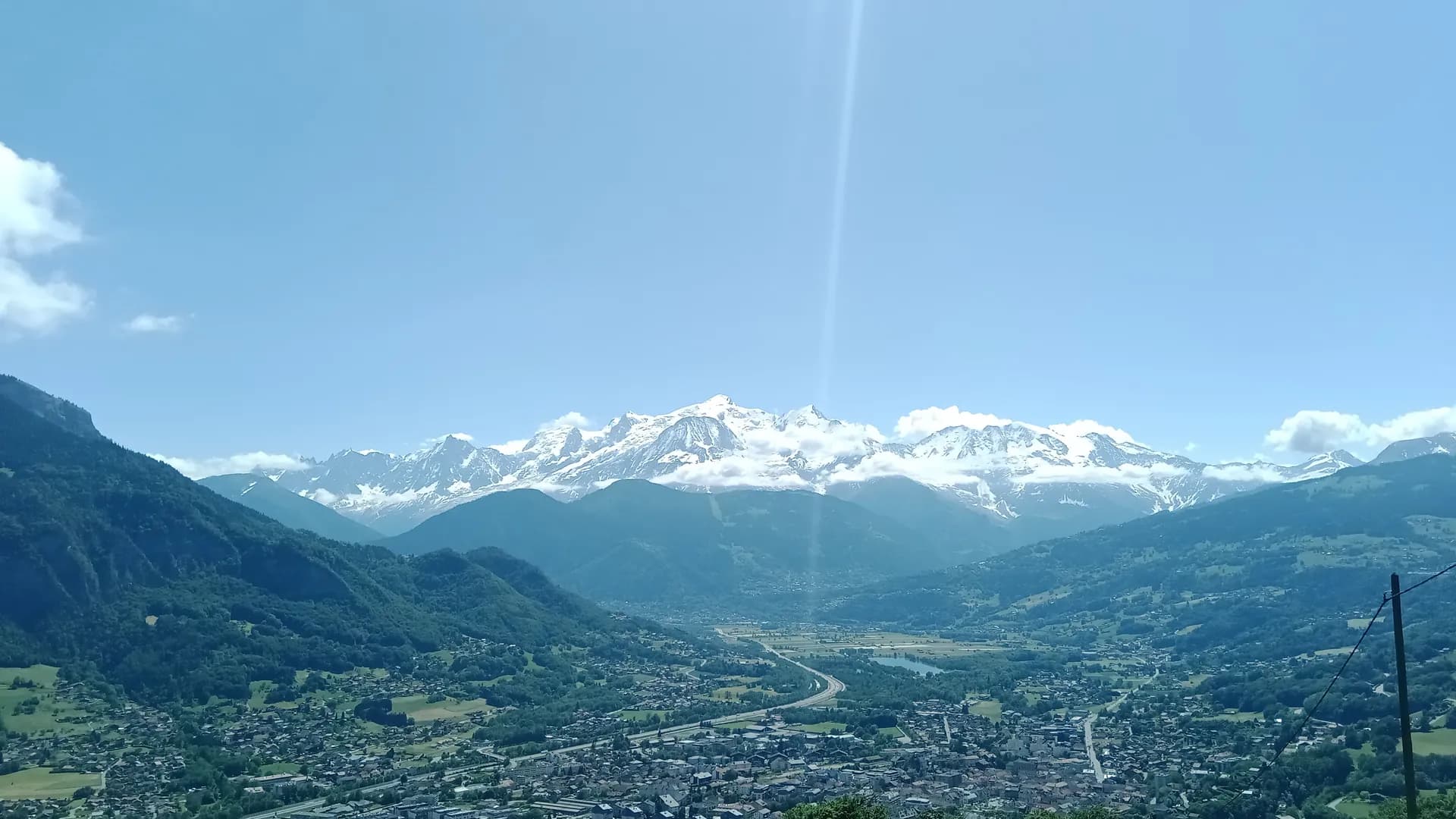 Paysage de Sallanches & Cordon, secteur d'intervention VM Conciergerie